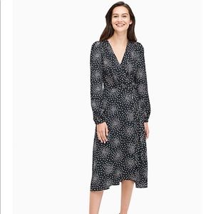 Kate Spade Confetti wrap dress